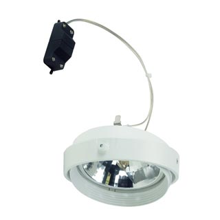 115001 AIXLIGHT® PRO, QRB MODULE светильник для лампы QRB111 75Вт макс., текстурный белый, Marbel