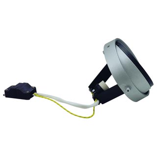 115014 AIXLIGHT® PRO, ES111 MODULE светильник для лампы ES111 75Вт макс., серебристый/ черный, Marbel