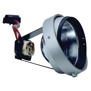 115044 AIXLIGHT® PRO, G12 MODULE светильник с отражателем 24° для лампы G12 35/70Вт, серебристый, Marbel