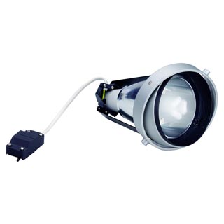 115094 AIXLIGHT® PRO, ENERGYSAVER MODULE светильник для лампы ELT E27, серебристый, Marbel