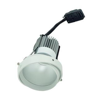 115451 AIXLIGHT® PRO, LED DISC MODULE светильник с COB-LED 14.5Вт, 50°, 2700K, 600lm, текстурный белый, Marbel