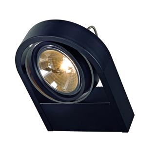 159000 AIXLIGHT® R WALL QRB111 светильник настенный с ЭПН для лампы QRB111 50Вт макс., черный, Marbel