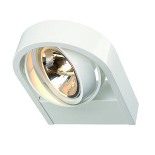 159001 AIXLIGHT® R WALL QRB111 светильник настенный с ЭПН для лампы QRB111 50Вт макс., белый, Marbel