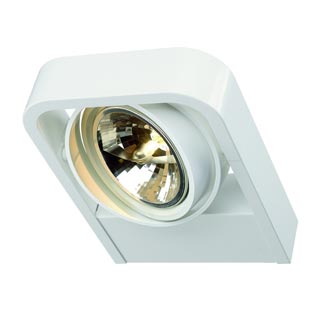 159011 AIXLIGHT® R2 WALL QRB111 светильник настенный с ЭПН для лампы QRB111 50Вт макс., белый, Marbel