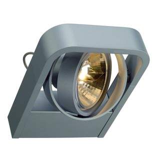 159014 AIXLIGHT® R2 WALL QRB111 светильник настенный с ЭПН для лампы QRB111 50Вт макс., серебристый, Marbel