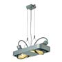 Marbel 159054 AIXLIGHT® R2 DUO HQI 111 светильник подвесной с ЭПРА для 2-х ламп HQI G12 по 70Вт, серебристый