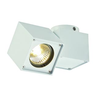 151521 ALTRA DICE SPOT 1 светильник накладной для лампы GU10 50Вт макс., белый, Marbel