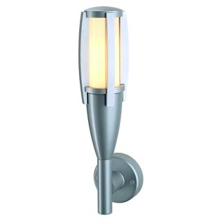 228892 BELPA II WALL светильник настенный IP55 для лампы ELD E27 24Вт макс., серебристый, Marbel