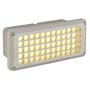Marbel 230482 BRICK MESH LED светильник встраиваемый IP54 c 60 белыми теплыми LED, 8.5Вт, серебристый
