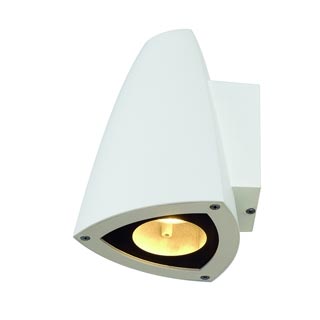 231701 CONE GU10 светильник настенный IP44 для лампы GU10 50Вт макс, белый, Marbel