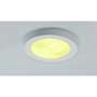 Marbel 148001 GL 105 E27 ROUND светильник потолочный для 2-х ламп E27 по 25Вт макс., белый гипс