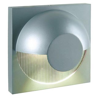 152042 DACU LED светильник настенный с 2-мя PowerLED по 1Вт, серебристый / LED белый теплый, Marbel