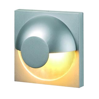 227102 DACU G9 светильник настенный IP44 для лампы G9 40Вт макс., серебристый (для использ. вне помещений), Marbel
