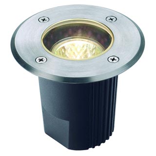 229340 DASAR® 115 FIXED ROUND MR16 светильник встраиваемый IP67 для лампы MR16 35Вт макс., сталь, Marbel