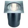 Marbel 229214 DASAR® 260 SQUARE UNI светильник встраиваемый IP67 для лампы ELT E27 25Вт макс., сталь