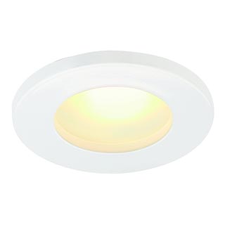 111021 FGL OUT ROUND GU10 светильник встраиваемый IP65 для лампы GU10 35Вт макс., белый / стекло матовое, Marbel