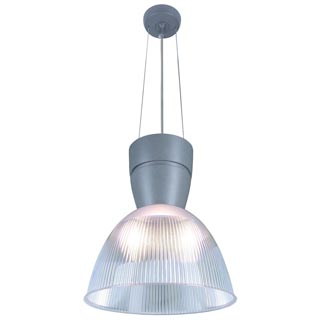 165110 PARA DOME 2 HQI светильник подвесной с ЭмПРА для лампы HQI E27 70Вт, темно-серый/ прозрачный, Marbel