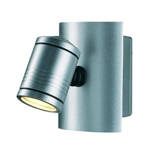 227041 DROP 50 светильник IP44 для лампы MR16 MIRROR 50Вт макс., серебристый, Marbel