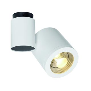 152111 ENOLA_С SPOT 1 LED светильник накладной c COB-LED 9Вт, 3000K, 750lm, белый, Marbel