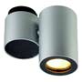 Marbel 151824 ENOLA_B SPOT 1 светильник накладной для лампы GU10 50Вт макс., серебристый/ черный