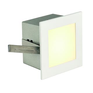 113262 FRAME BASIC LED светильник встраиваемый с PowerLED 1Вт, 3000K, 350mA, 90lm, белый, Marbel