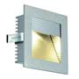 Marbel 111292 FRAME CURVE LED светильник встраиваемый с белым теплым PowerLED 1Вт, серебристый / алюминий