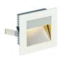 Marbel 113292 FRAME CURVE LED светильник встраиваемый с PowerLED 1Вт, 3000K, 350mA, 90lm, белый/ алюминий