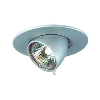 112158 GIMBLE ROUND MR16 светильник встраиваемый для лампы MR16 50Вт макс., серебристый, Marbel