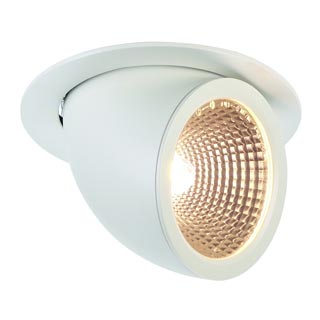 162021 GIMBLE PRO G12 светильник встраиваемый для лампы HQI-T/CDM-T G12 150Вт макс., белый, Marbel