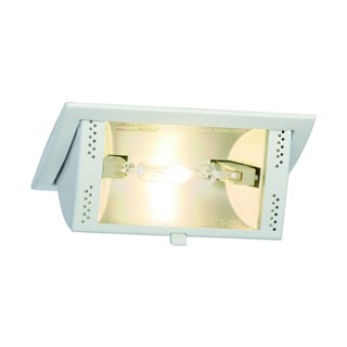 150931 HQI-TS DL 150 светильник встраиваемый для лампы HQI-TS/CDM-TS Rx7s 150Вт, белый, Marbel