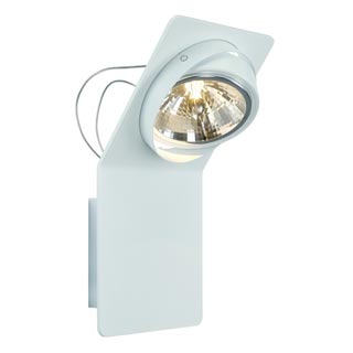 147001 JESSY WL-1 QRB светильник накладной с ЭПН для лампы QRB111 75Вт макс., белый, Marbel