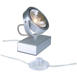 147286 KALU FLOOR 1 светильник напольный с ЭПН для лампы QRB111 50Вт макс., алюминий, Marbel