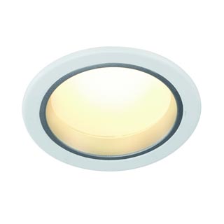 160421 LED DOWNLIGHT 14/3 светильник встраиваемый с 14-ью SMD LED 8Вт, 3000K, 520lm, белый, Marbel