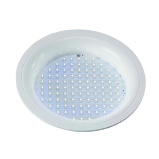 160371 LEDPANEL ROUND светильник встраиваемый с блоком питания и 97 белыми LED общ 12Вт, белый, Marbel