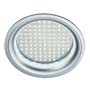 Marbel 160381 LEDPANEL ROUND светильник встраиваемый с блоком питания и 97 белыми LED общ 12Вт, серебристый