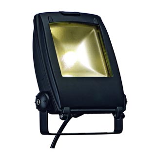 231152 LED FLOOD LIGHT 10W светильник IP65 с SMD LED 10Вт, 3300K, 540lm, черный, Marbel