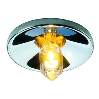 118012 LIGHT POINТ светильник встраиваемый для ламп G4 10Вт макс., хром, Marbel