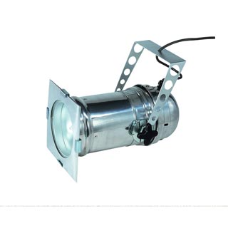 156662 SFL® PAR56 T70 Long HV светильник c ЭмПРА, рамкой для светофильтра, для лампы G12 70 Вт, хром, Marbel