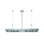 Marbel 154202 AIXLIGHT® LONG QRB111 светильник подвесной с ЭПН для 4-x ламп QRB111 по 50Вт макс., серебристый