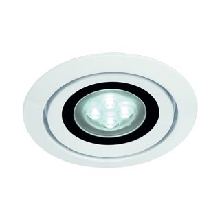 115841 LUZO INTEGRATED LED светильник встраиваемый c Fortimo Spot 13Вт, 4000К, 640lm, белый, Marbel