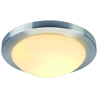 155236 MELAN светильник накладной для лампы E27 60Вт макс., алюминий матированный / матовое стекло, Marbel