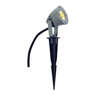 231022 NAUTILUS SPIKE LED COMPACT светильник IP44 с белым теплым PowerLED 4Вт, серебристый, Marbel