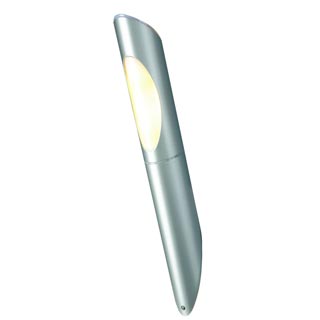 228762 OVA TORCH светильник настенный IP55 для лампы ELD E27 15Вт макс., серебристый, Marbel