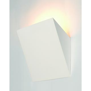 148017 GL 105 TORCH светильник настенный для лампы E14 11Вт макс., белый гипс, Marbel