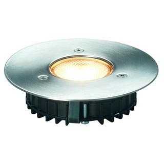 227080 AQUADISC G4 светильник встраиваемый IP67 для лампы G4 20Вт макс., сталь, Marbel