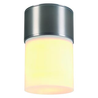 230720 ROX ACRYL C светильник потолочный IP44 для лампы ELD E27 20Вт макс., матированный алюминий/ белый, Marbel