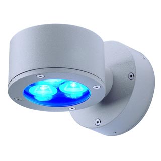 230354 SITRA WALL светильник настенный IP44 для лампы GX53 9Вт макс., серебристый, Marbel