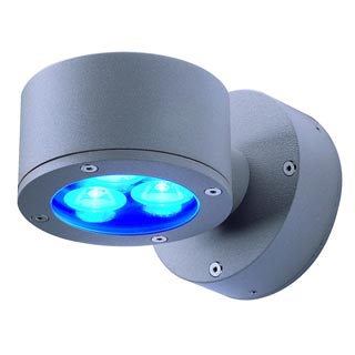 230355 SITRA WALL светильник настенный IP44 для лампы GX53 9Вт макс., темно-серый, Marbel