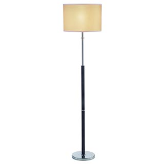 155422 SOPRANA SL-1 светильник напольный для лампы E27 60Вт макс., хром/ черный/ кремовый, Marbel