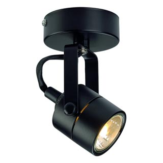 132020 SPOT 79 230V светильник накладной для лампы GU10 50Вт макс., черный, Marbel
